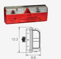 25-7000-511 ФОНАРЬ ЗАДНИЙ ЛЕВЫЙ EUROPOINT III + 4ASS2