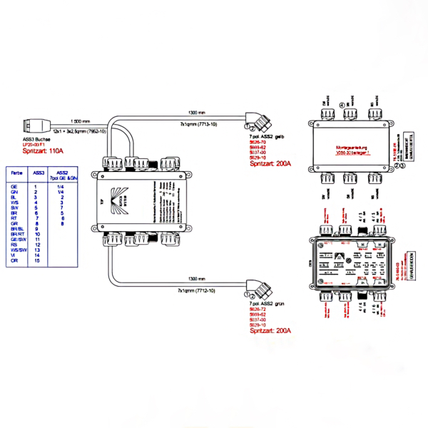 76-6430-001 Распаячная Коробка